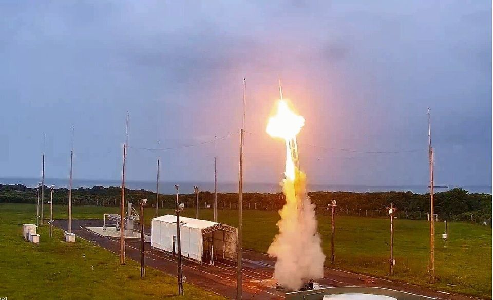 Um lançamento-teste foi realizado em 25 de junho do Centro de Lançamento de Alcântara....