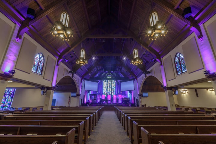 Inside Menlo Church, where congregants recently learned that their senior pastor failed to inform church elders that his son, a volunteer, had expressed an attraction to minors. According to church officials, no one has come forward with allegations that they were sexually abused by the son.