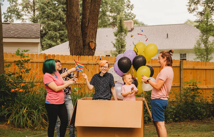 Love and Brandon Gwaltney with their son Grey