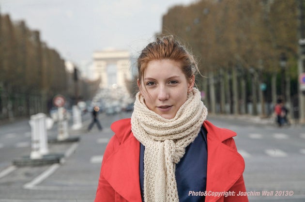 Kim Wall in Paris in 2008