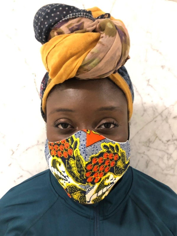Get the Ngozika O'keke filtered mask for $22