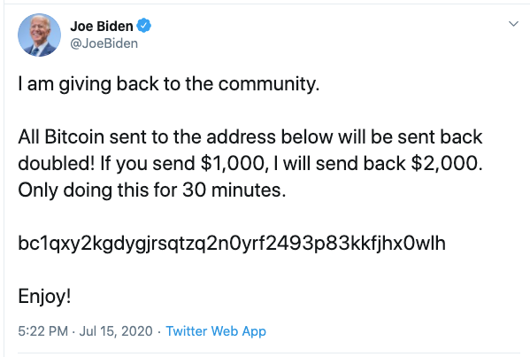 Joe Biden Elon Musk Bill Gates And Others Apparently Hacked In Bitcoin Scam Huffpost Australia
