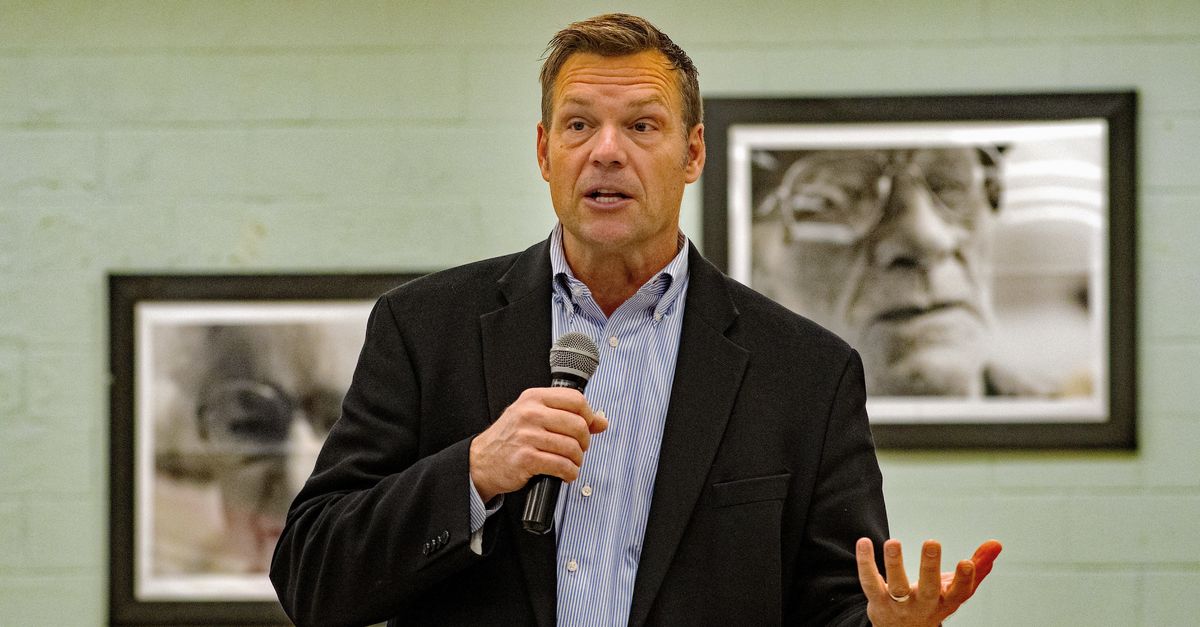 Democrats Are Spending Serious Cash To Aid Kris Kobach In Kansas’ GOP Senate Race