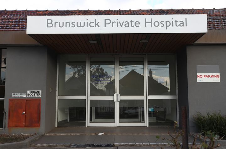 A general view of the Brunswick Private Hospital on July 15, 2020 in Melbourne, Australia. 
