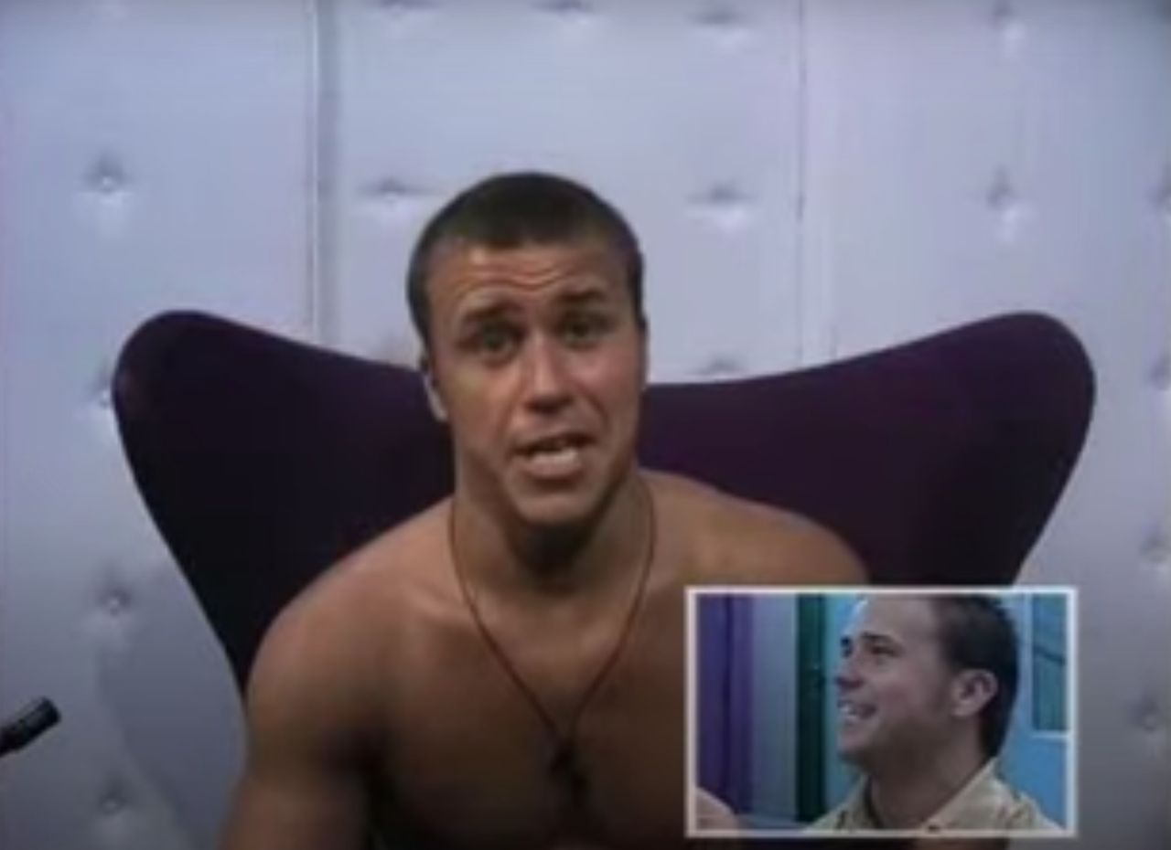 Craig in Big Brother's first ever Diary Room