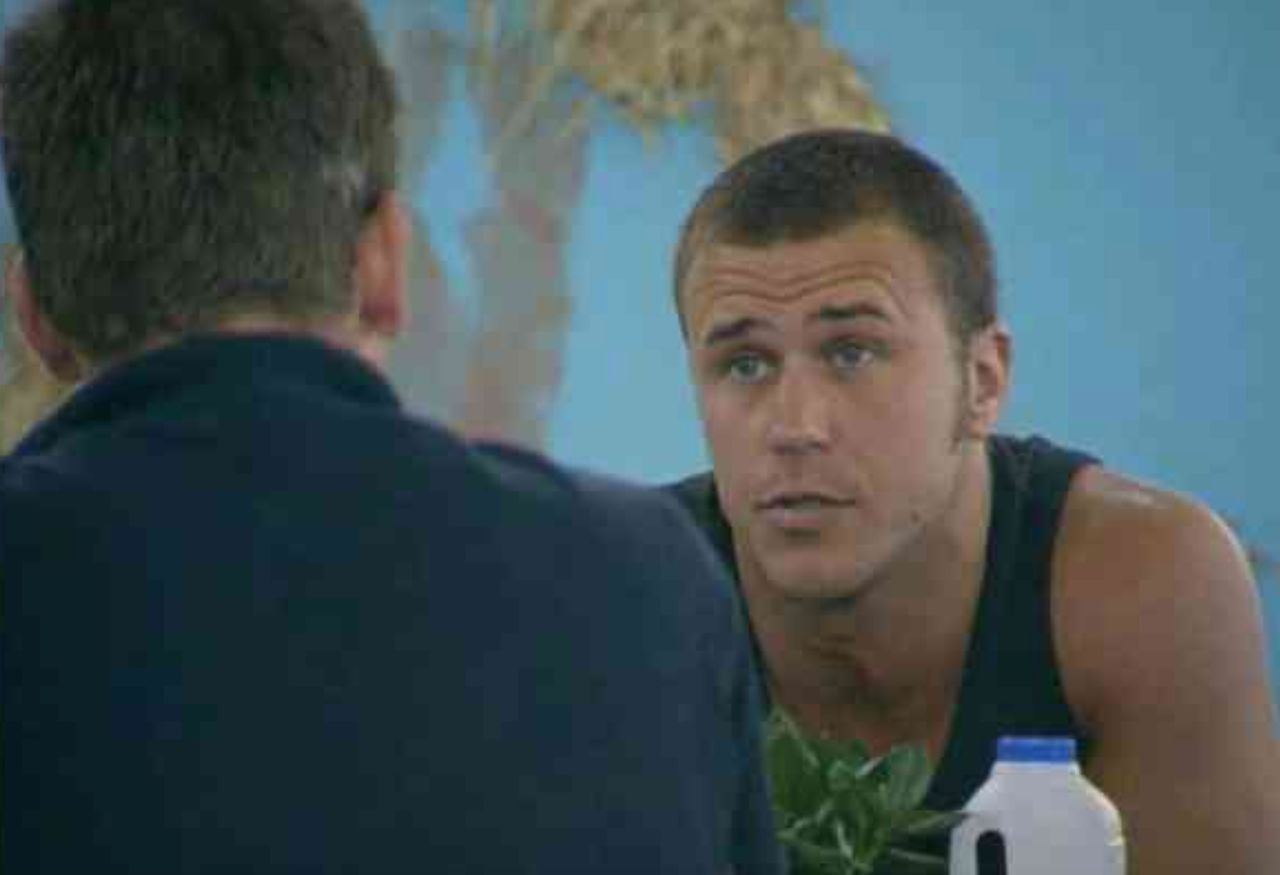 Craig confronts Nick in the Big Brother house