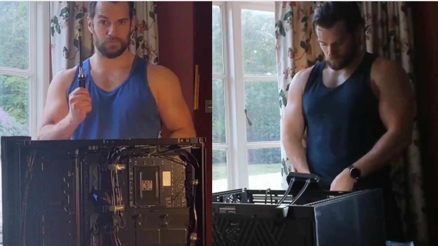 Sex Is Cool But Have You Ever Seen Henry Cavill Build A Computer