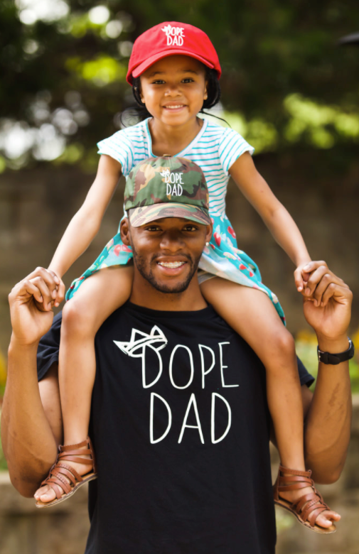 Joshua Johnson is the man behind Dope Dad, an organization that supports Black fathers.