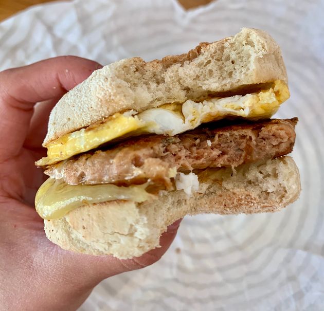 Sausage and Egg McBluffin