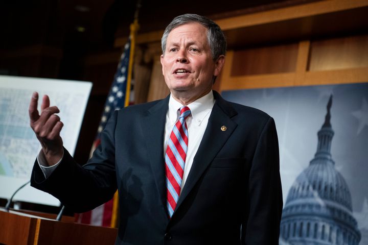 As a Procter & Gamble executive, Sen. Steve Daines (R-Mont.) helped the company expand in China during the 1990s. As he now depicts himself as a hardliner on Chine, Daines and the company deny that he was involved in offshoring U.S. manufacturing.
