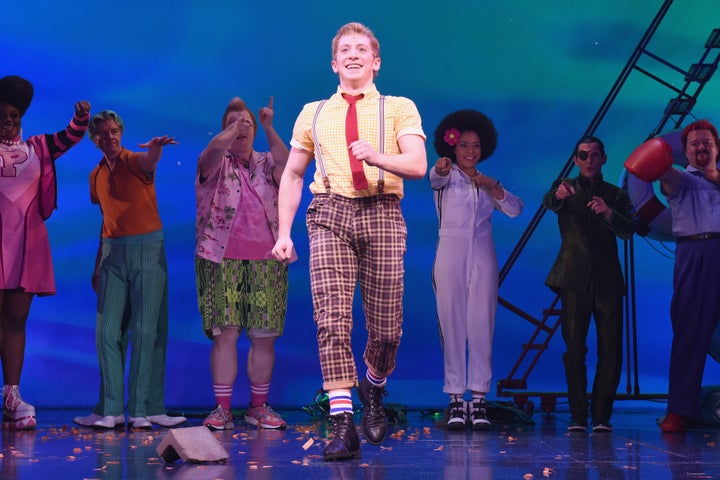 In 2017, Slater made his Broadway debut in “SpongeBob SquarePants: The Broadway Musical,” earning a Tony Award nomination. 