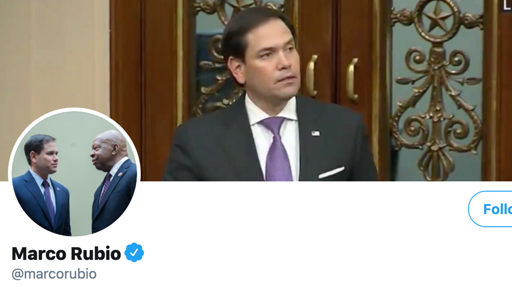 Marco Rubio Honors John Lewis With Photo Of Elijah Cummings News Akmi