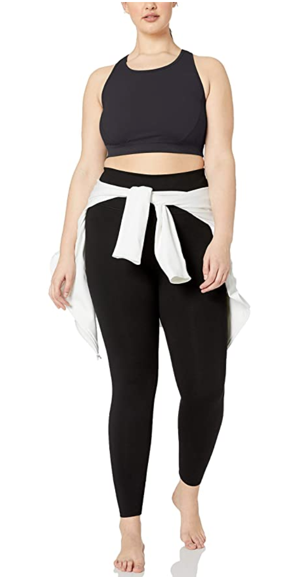 Buy  Brand - Core 10 Women's High Waist Yoga Scallop Mesh