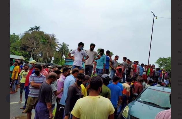 Protests at West Bengal's North