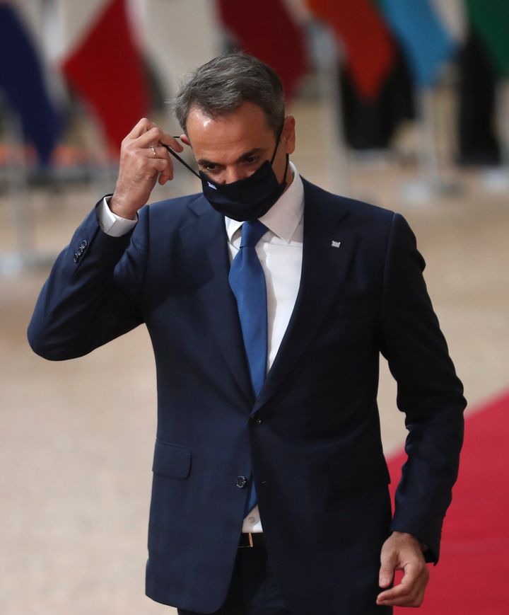 Ο Έλληνας πρωθυπουργός εμφανίστηκε ως κρίκος του μετώπου του νότου, αλλά και με συμβιβαστική διάθεση στις δηλώσεις του, μεταδίδουν διεθνή πρακτορεία. (AP Photo/Francisco Seco, Pool)