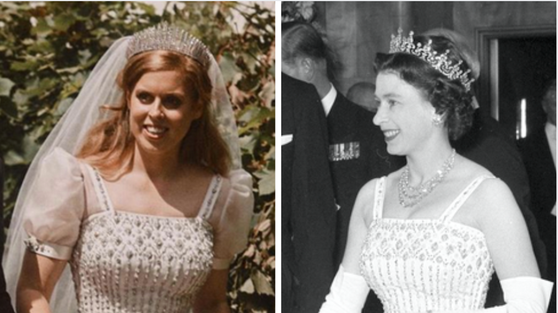 Princess Beatrice Borrows Vintage Dress From Queen Elizabeth For Her Surprise Wedding | HuffPost Entertainment Princess Beatrice Borrows Vintage Dress From Queen Elizabeth For Her Surprise Wedding | HuffPost Entertainment