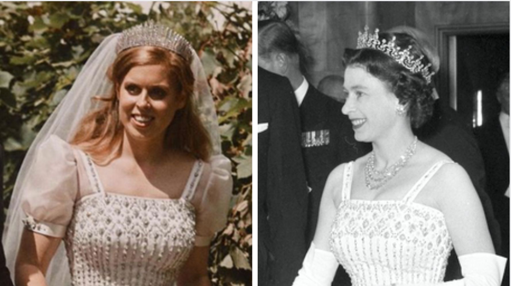 Princess Beatrice Borrows Vintage Dress From Queen Elizabeth For Her ...