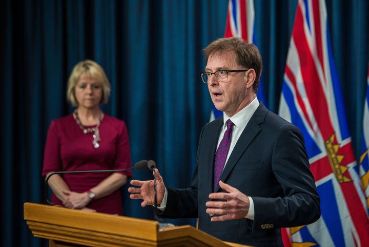 B.C. Health Minister Adrian Dix speaks during a briefing on July 16, 2020. 
