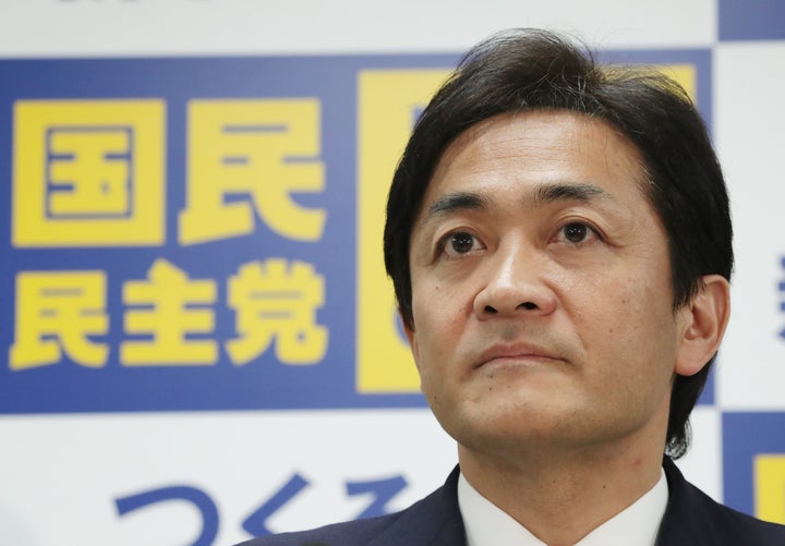 国民民主党の玉木雄一郎代表＝2020年1月、東京・永田町