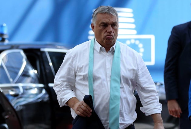 O Πρωθυπουργός της Ουγγαρίας, Βικτορ Ορμπαν στις Βρυξέλλες για τη Σύνοδο Κορυφής (20 Ιουλίου)