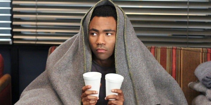 Donald Glover in "Community" on Netflix.