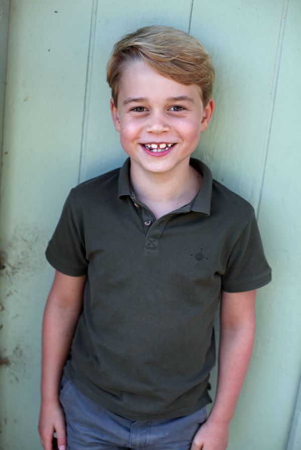 The Duchess of Cambridge took this photo of Prince George in July 2020 honor of his seventh birthday.