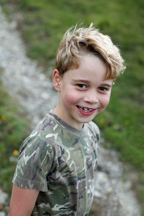 The Duchess of Cambridge also took this photo of Prince George to mark his birthday.&nbsp;