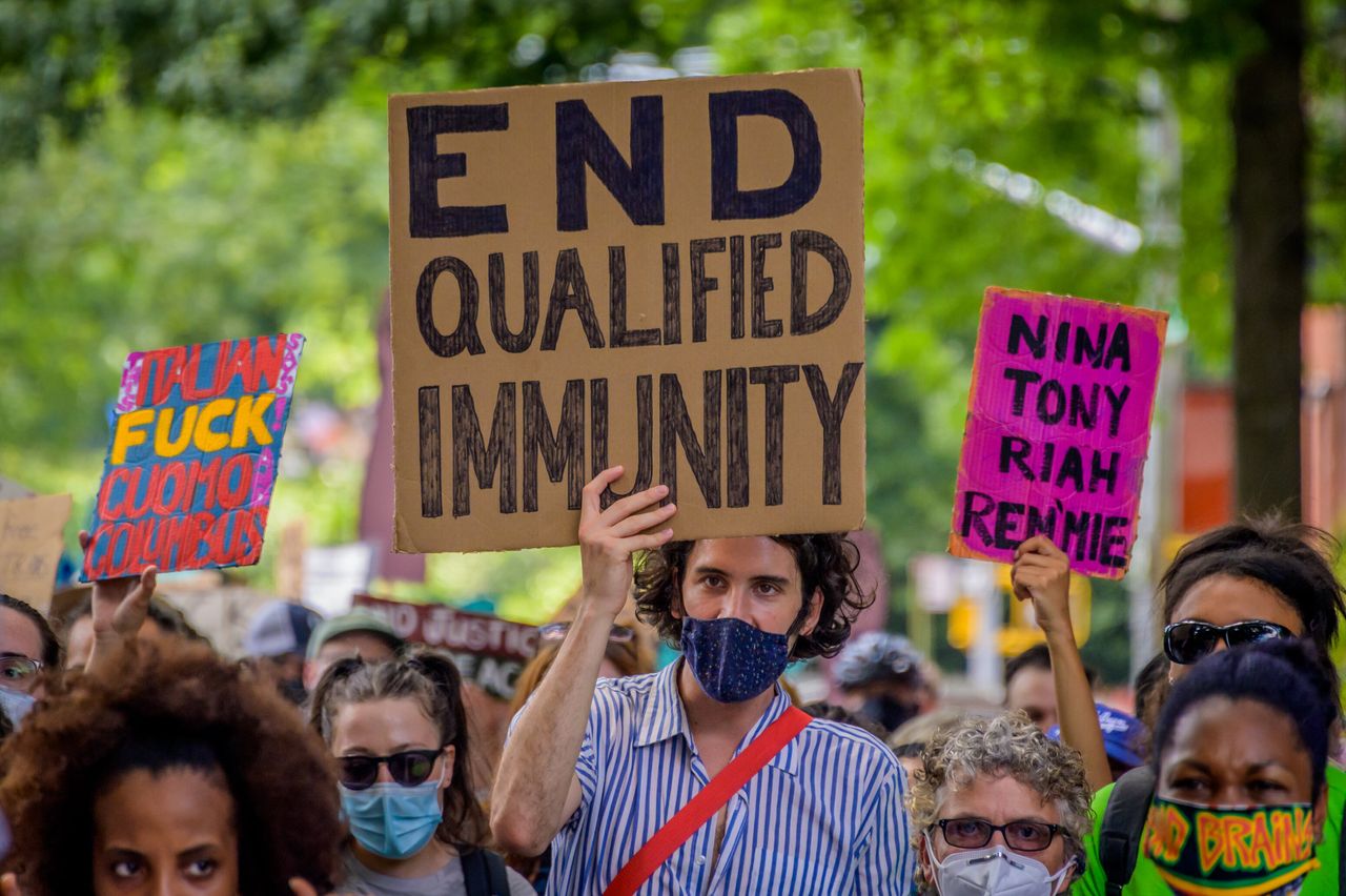 Black Lives Matter protestors have called for the end to qualified immunity, the doctrine created by the Supreme Court to protect police from accountability for abuse.