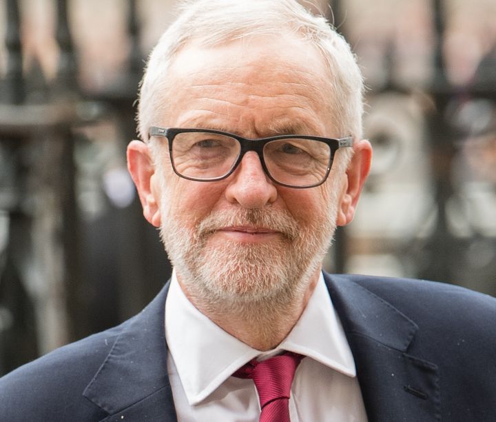Jeremy Corbyn attends the Commonwealth Day Service 2020 on March 9 in London