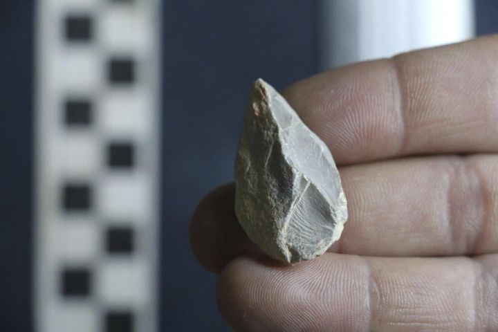 A stone tool found in a cave in Zacatecas, central Mexico suggests people were living in North America as early as 26,500 years ago, about 10,000 years before the generally accepted date for the earliest human presence.