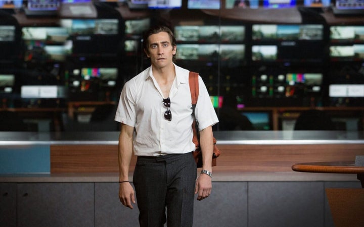 Jake Gyllenhaal in "Nightcrawler" on Netflix.