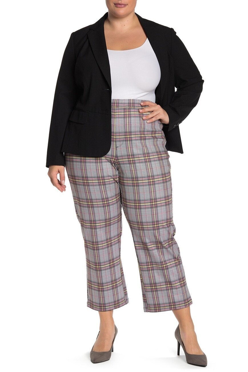  Zeronic Women's Dress Pants Belt Loops Stretchy Work