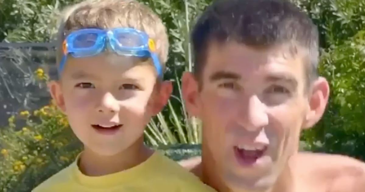 Michael Phelps And His 4YearOld Son Make Waves With Paw Patrol