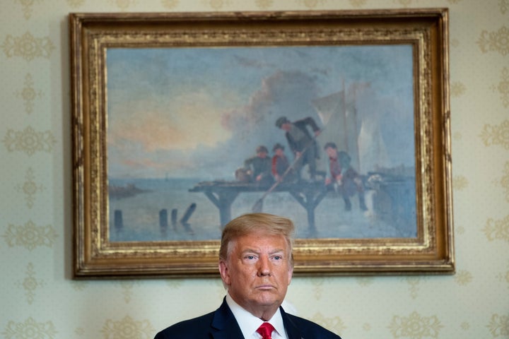 President Donald Trump has long argued that polls showing him trailing presumptive Democratic nominee Joe Biden are fake. His