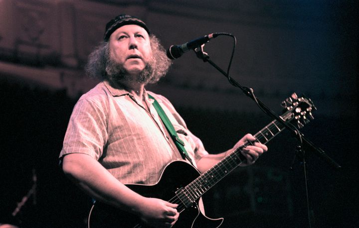 Peter Green performed at the Paradiso in Amsterdam, Netherlands in 1996.