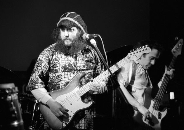 Le guitariste britannique de Fleetwood Mac, Peter Green, à Londres en 1985. (Graham Wiltshire/Hulton...