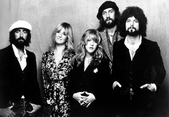 Fleetwood Mac: John Mcvie, Christine Mcvie, Stevie Nicks, Mick Fleetwood And Lindsey Buckingham. 