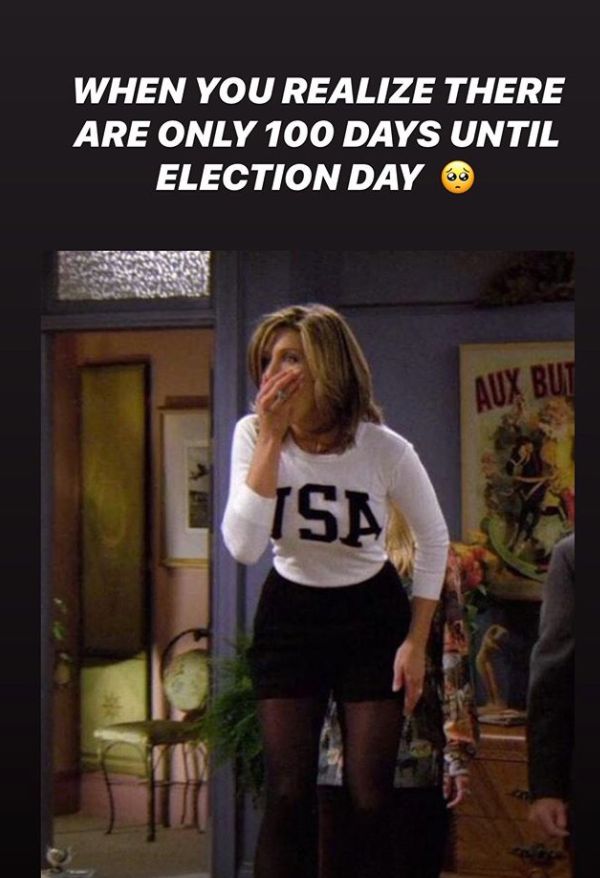 Jennifer Aniston posted this on her Instagram Story