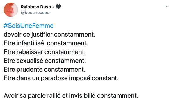 Soisunefemme Le Hashtag Qui Raconte Le Sexisme Pendant Une Semaine Le Huffington Post Life Soisunefemme Le Hashtag Qui Raconte Le Sexisme Pendant Une Semaine Le Huffington Post Life