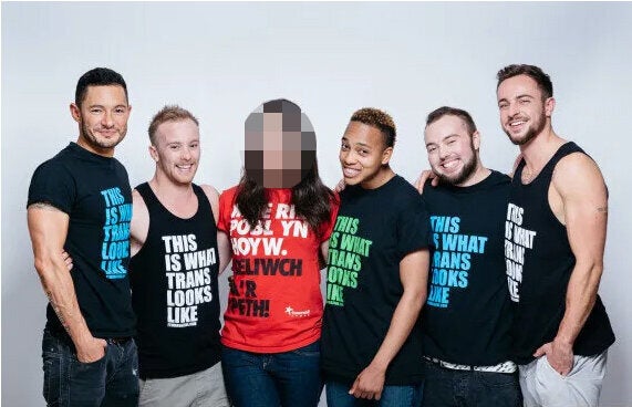 (L-R) Jake Graf, Kieran Moloney, Charlotte Williams*, Romario Bayliss, Lewis Hancox and Benjamin Melzer. Williams's identity has been obscured due to subsequent concerns for her safety that came to light after the original publication of this story.