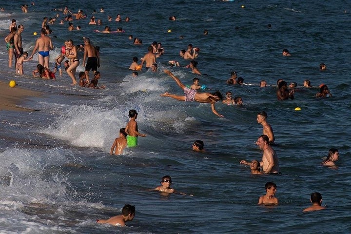 Una playa española