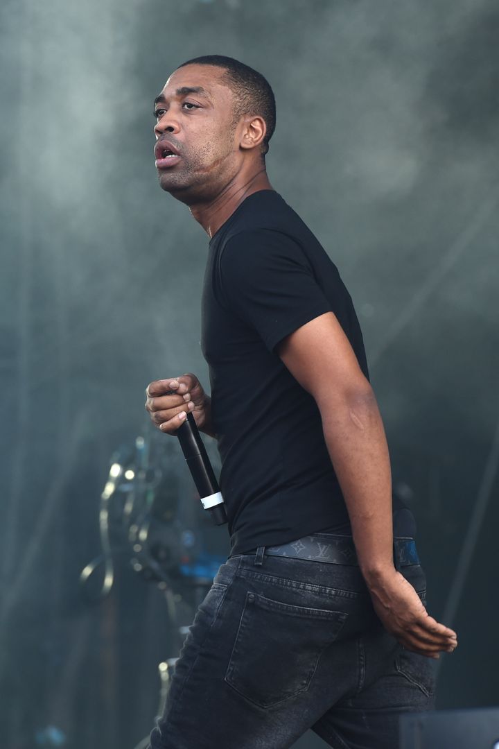 File phot of grime artist Wiley. 