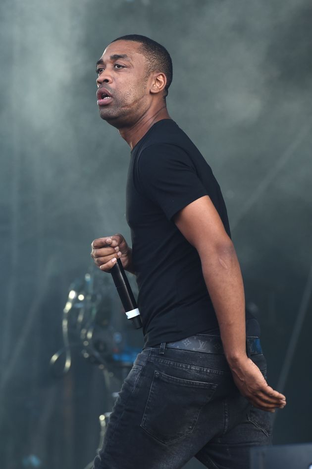 File phot of grime artist Wiley. 