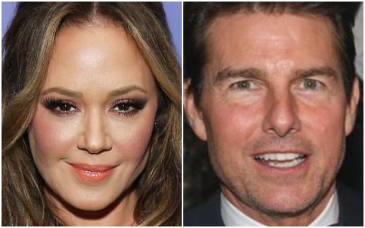 Leah Remini (left) lauded Thandie Newton for her candour in describing her filming experience with Tom Cruise.