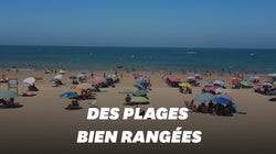 Sur ces plages espagnoles, le respect des distances physiques est