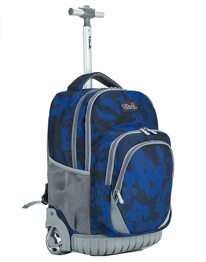 Wheeled backpack for outlet kids