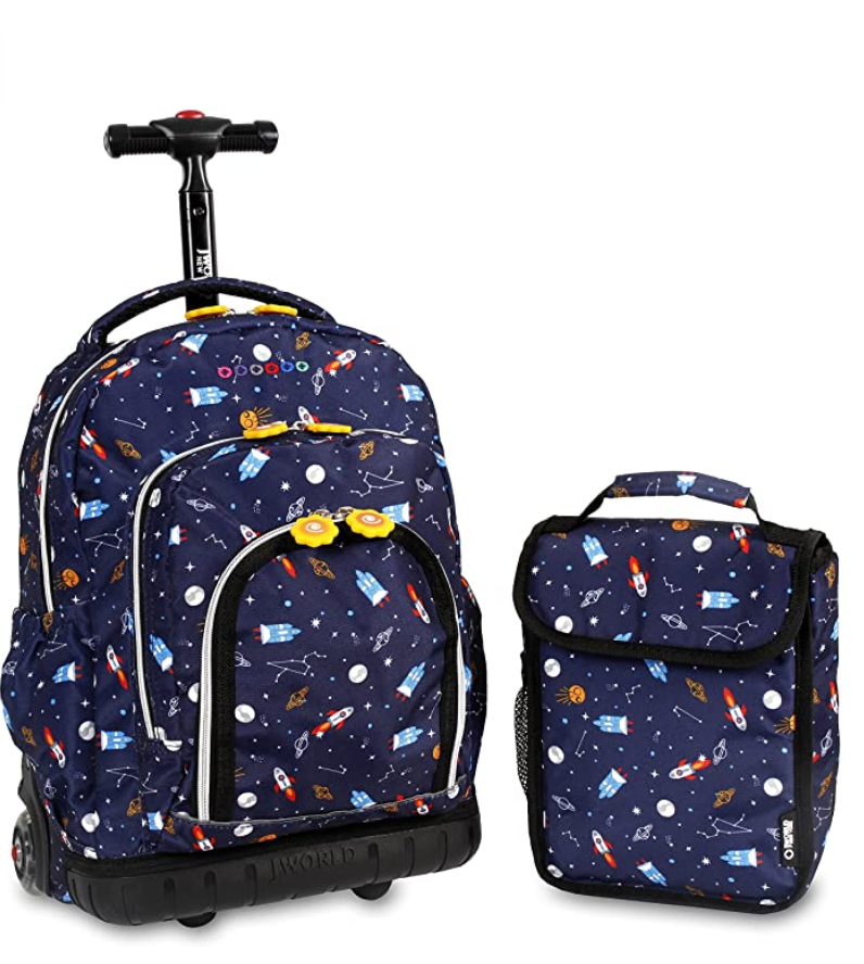 Best rolling 2024 backpack for school