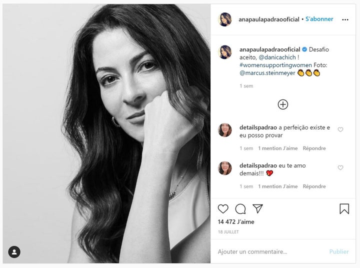 Près de 7 millions de posts de femmes sur Instagram avec le hashtag #WomenSupportingWomen visent, via des photos d'elles en noir et blanc, à encourager l'acceptation de soi et la sororité.