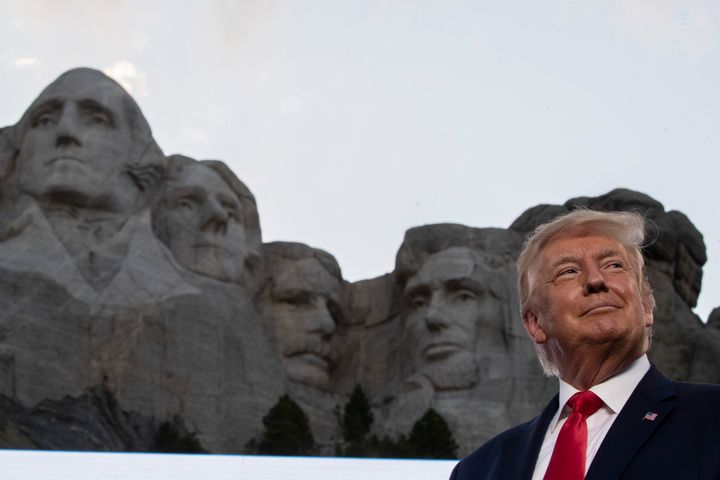 Three of Neil Young’s songs were played during President Donald Trump’s Independence Day celebration at Mount Rushmore.