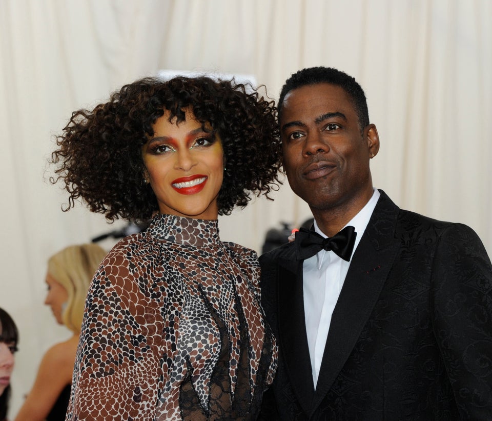 Megalyn Echikunwoke and Chris Rock dated for four years. Here they arrive at the 2019 Met Gala Celebrating Camp: Notes On Fashion at The Metropolitan Museum of Art.